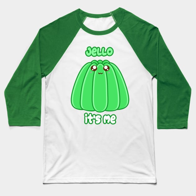 Jello Baseball T-Shirt by rachybattlebot